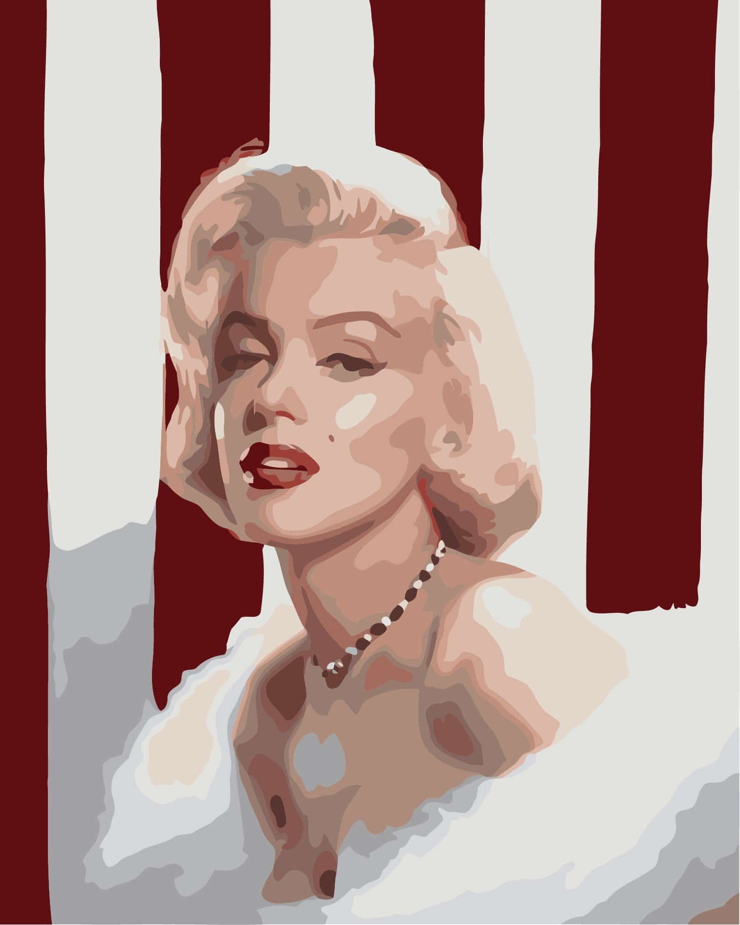 Finalized Marilyn Monroe Painting