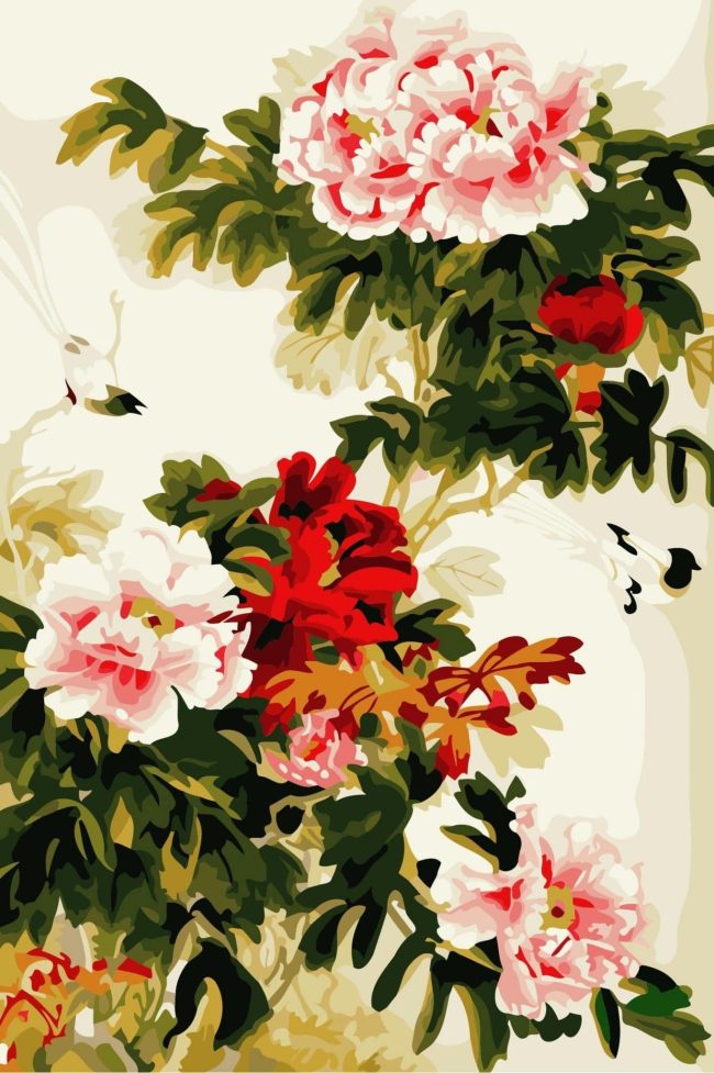 Peony Blossom Paint By Numbers