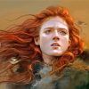 Game of Thrones Ygritte Paint By Numbers