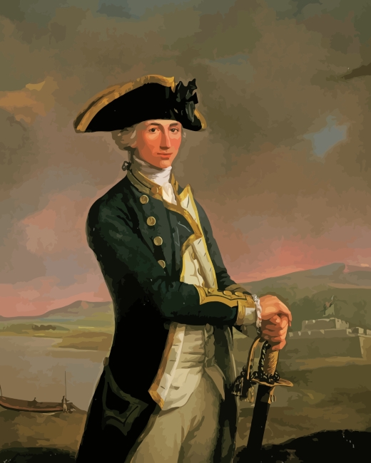 Finalizing Young Horatio Nelson Artwork