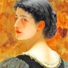 Charles Edward Perugini Young Girl Paint By Numbers