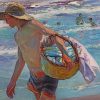 Sea Boy Fisherman Paint By Numbers