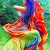Colorful Abstract Dancer Paint By Numbers