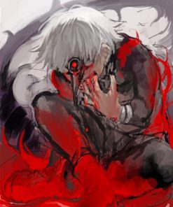 Tokyo Ghoul Ken Kaneki Paint By Numbers