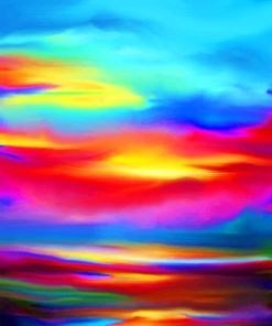 Colorful Abstract Patterns Paint By Numbers