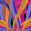 Colorful Geometric Abstract Paint By Numbers