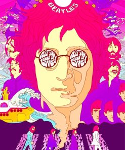 John Lennon Iconic Singer Paint By Numbers