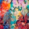 Colorful Abstract Meerkats Paint By Numbers