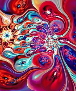 Colorful Abstract Expressions Paint By Numbers