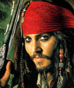 Captain Jack Sparrow Movie Series Paint By Numbers
