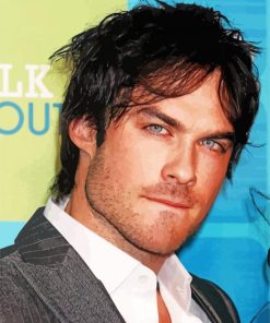 Movies Icon Ian Somerhalder Paint By Numbers