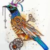 Aesthetic Steampunk Bird Paint By Numbers
