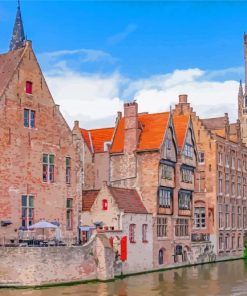 Bruges Belgium Architecture Paint By Numbers