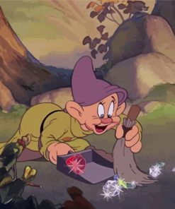 Dopey Disney Magic Paint By Numbers