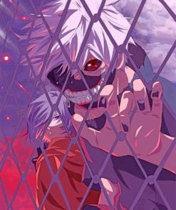 Ken Kaneki Tokyo Ghoul Paint By Numbers
