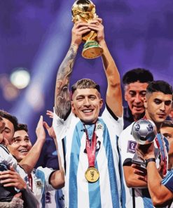 Lisandro Martinez Football Star Paint By Numbers