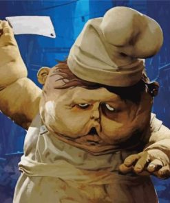 Little Nightmares Video Game Paint By Numbers