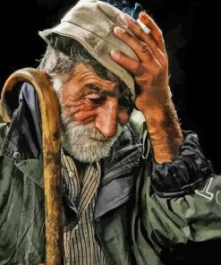 Old Man Artistry Paint By Numbers