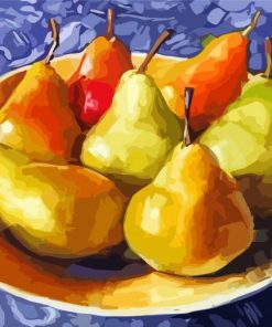 Pears Featuring Nature Paint By Numbers