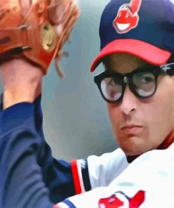 Rick Vaughn Baseball Legend Paint By Numbers