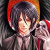 Black Butler's Sebastian Michaelis Paint By Numbers