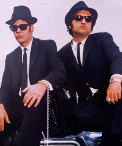 The Blues Brothers Movie Paint By Numbers