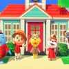 Animal Crossing New Horizons Video Game Paint By Numbers