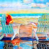 Beach Chair Serenity Paint By Numbers