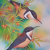 Billed Hummingbird Paint By Numbers