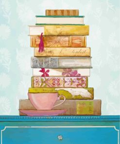 Aesthetic Book Lovers Paint By Numbers