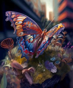 Butterfly Nature Paint By Numbers