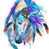 Aesthetic Indian Horse Paint By Numbers