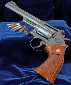 Cool Gun Masterpiece Paint By Numbers