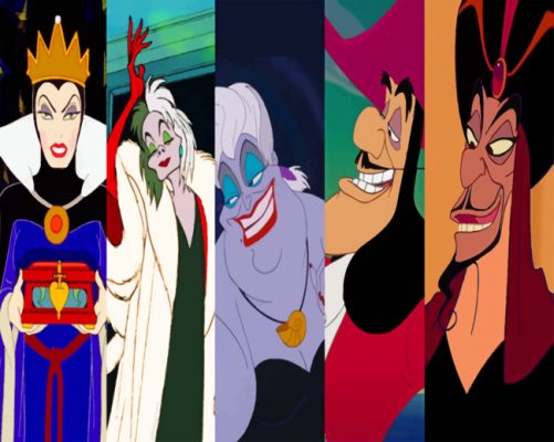 Finalizing the Disney Villains Paint by Numbers artwork