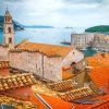 Dubrovnik Cityscape Paint By Numbers