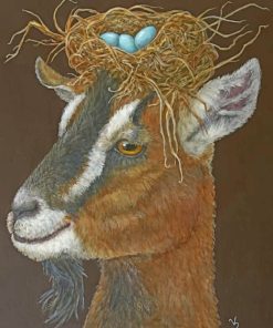 Aesthetic Goat Paint By Numbers