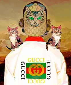 Gucci Cat Paint By Numbers