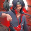 Aesthetic Itachi Naruto Art Paint By Numbers