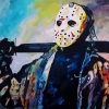 Jason Voorhees Horror Paint By Numbers