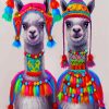 Aesthetic Llama Fun Paint By Numbers