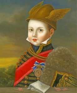 Retro Aesthetic Man Paint By Numbers