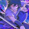 Sasuke Uchiha Naruto Paint By Numbers
