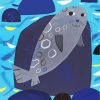 Ocean Wildlife Seal Paint By Numbers