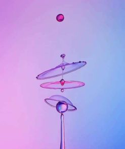 Aesthetic Water Drop Colors Paint By Numbers