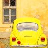 Yellow Volkswagen Car Paint By Numbers