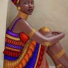 African Woman Expression Paint By Numbers