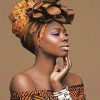 African Girl Beauty Paint By Numbers