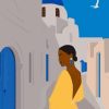 African Woman Greece Journey Paint By Numbers