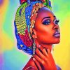 African Girl Paint By Numbers