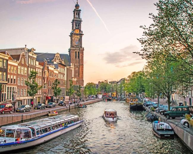 Finalizing the artwork from Anne Frank Museum Netherlands Paint By Numbers